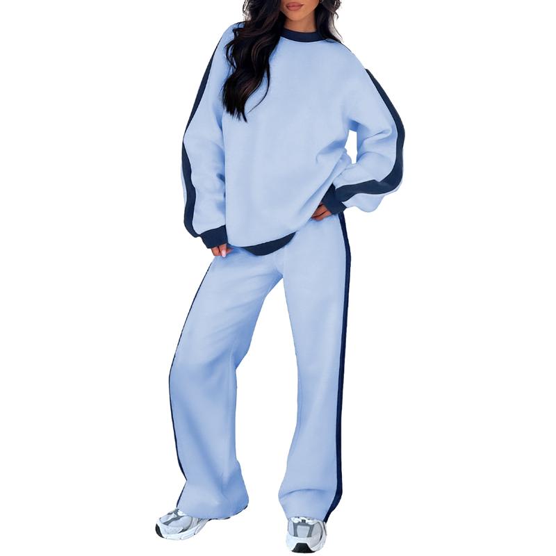 SANDI™ - Wygodny zestaw do relaksu 2-częściowy: bluza i spodnie proste