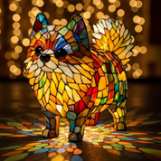 Zabawny Pomeranian