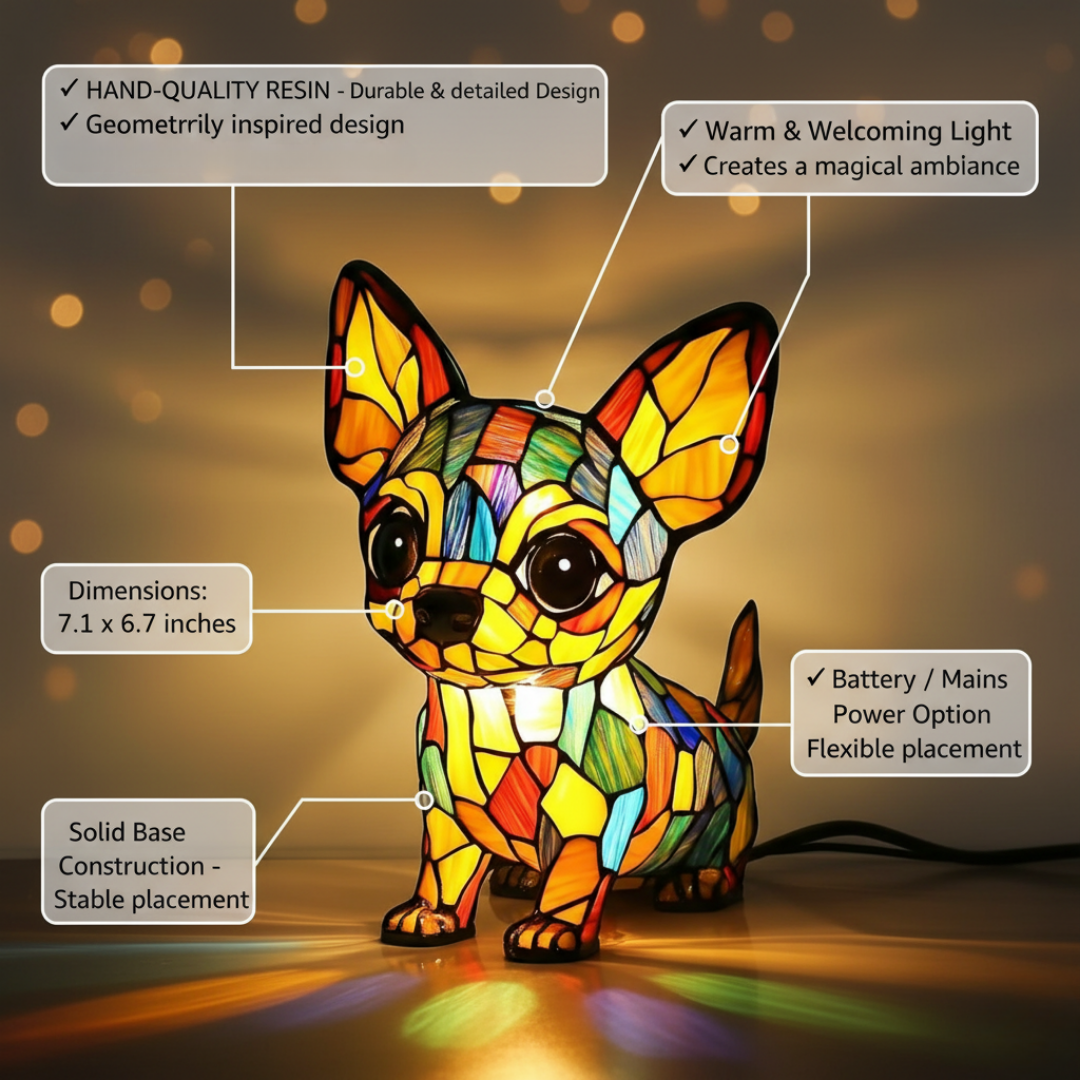 Urokliwy zawieszka z Chihuahua