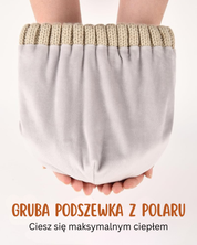 Zimowy elegancki zestaw czapka-szal-rękawiczki