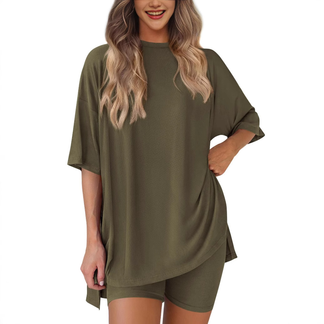 TAYLIN™ – Codzienny Oversized Wygodny Zestaw Letni