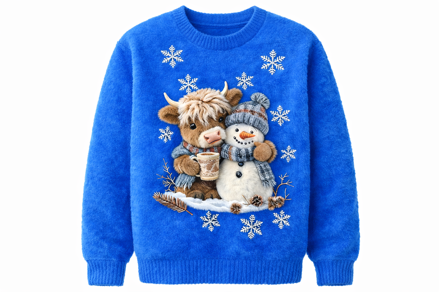 Frosty Friends | Krowka z Bałwankiem