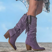 ALICE - Skórzane kowbojskie buty