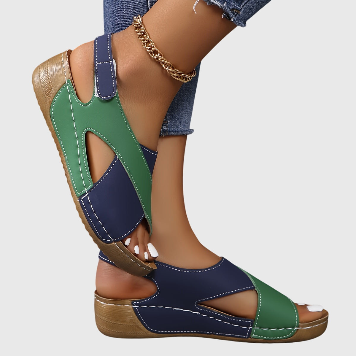 DELACROIX | Ergonomiczne Sandały Komfort Nadia