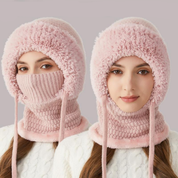 Mirabelle™ | Czapka 3-w-1 z Pluszowego Futra