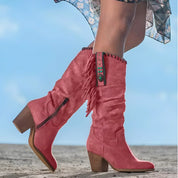ALICE - Skórzane kowbojskie buty