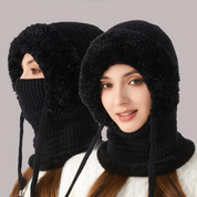 Mirabelle™ | Czapka 3-w-1 z Pluszowego Futra