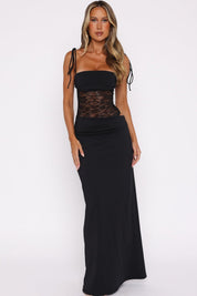 Sukienka maxi Lily - Czarna