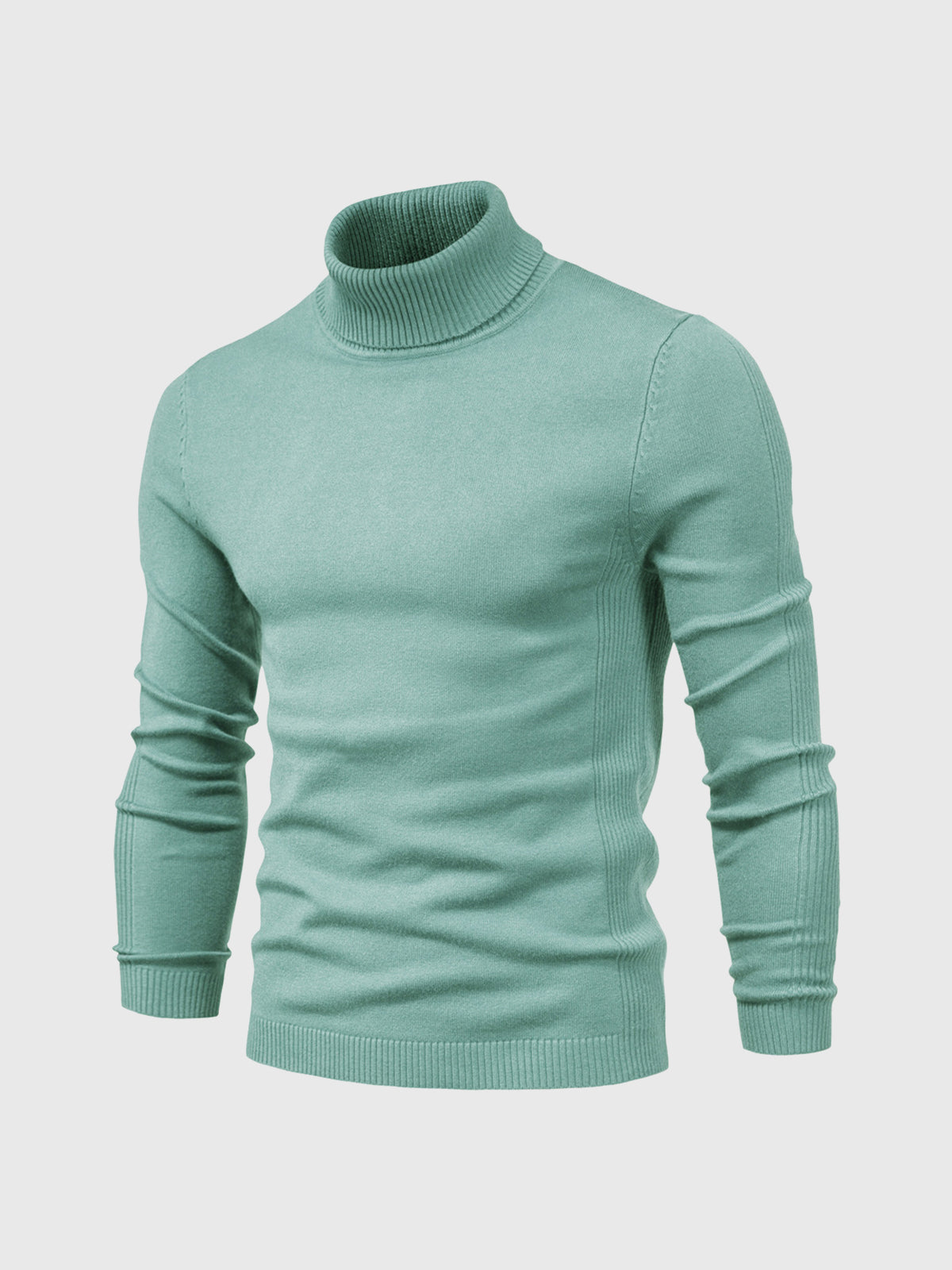 Wyrafinowany Stylowy Męski Sweter z Golfem
