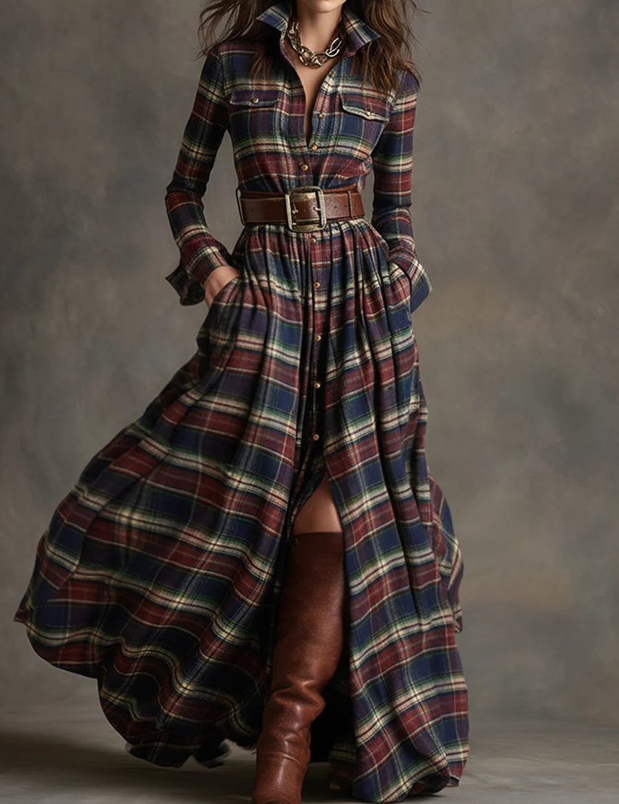 RetroEthnicStyleLapelReddishBrownPlaidMaxiDress_983ea728-7a52-49b2-8c10-9dda85393be9.jpg