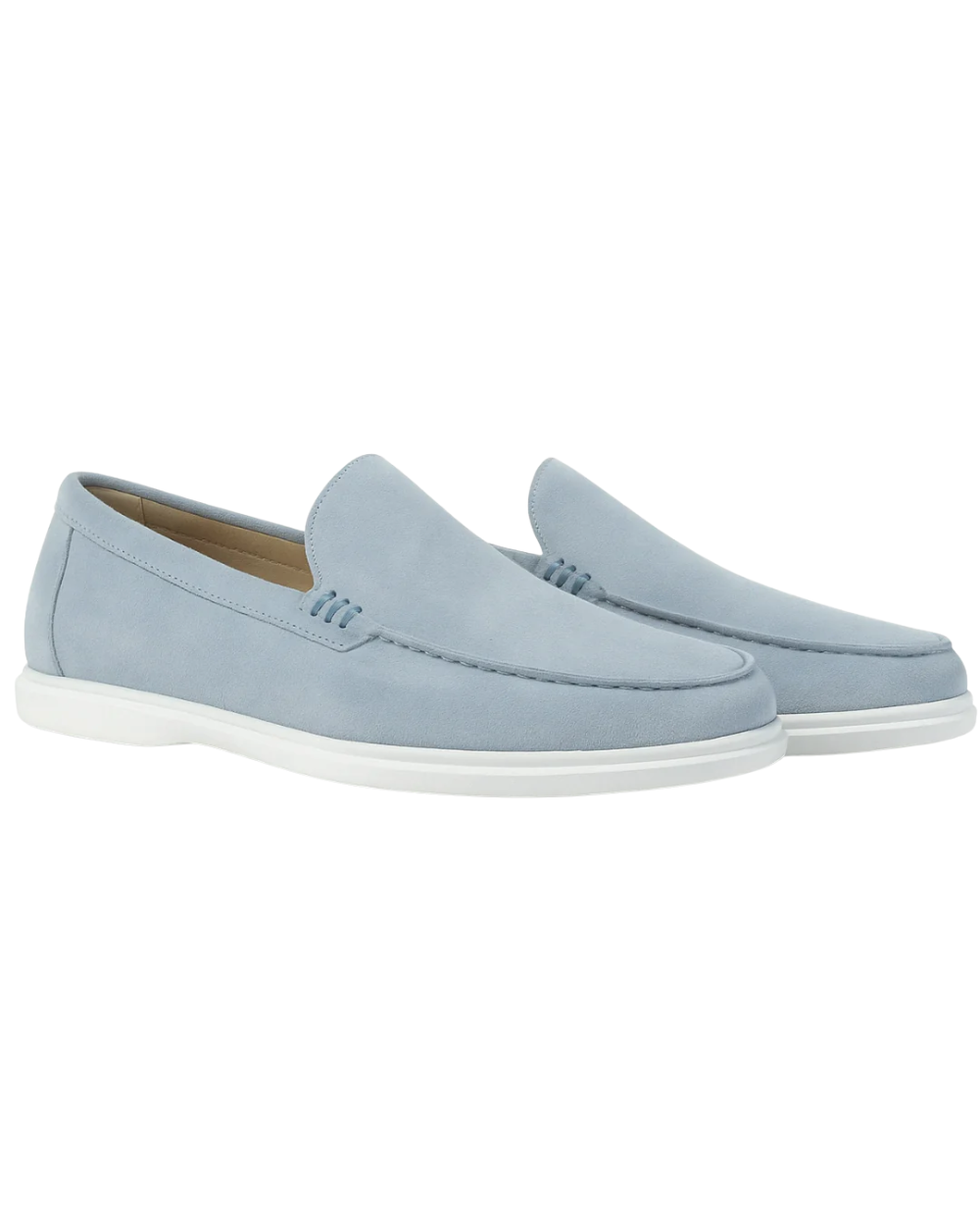 Swobodne Mokasyny Zamszowe