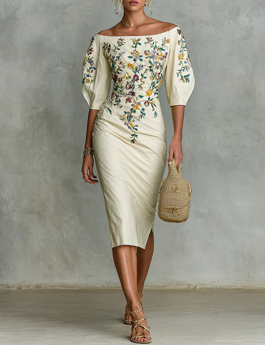 Women_sOne-shoulderNeckMid-lengthSleeveFloralEmbroideryWaist-lengthMidiDressMDA1927G4Y.jpg