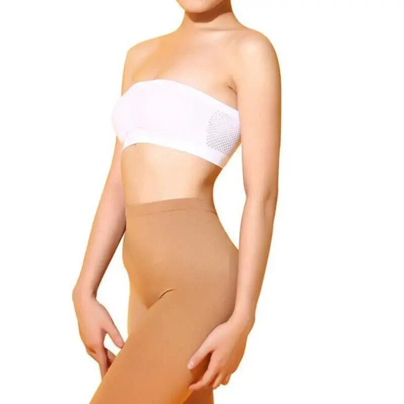 Biustonosz bandeau z siatką z tyłu