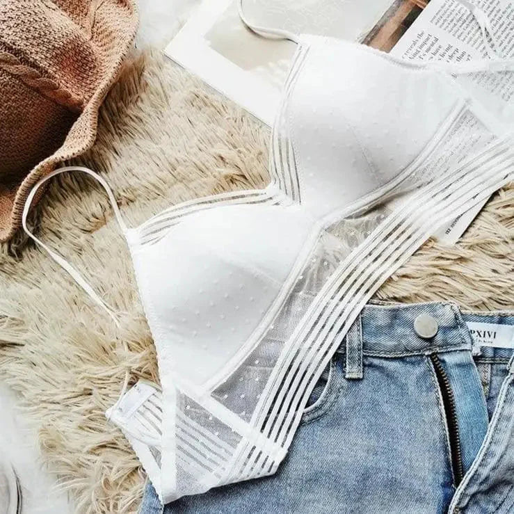Biustonosz bralette obniżone plecy