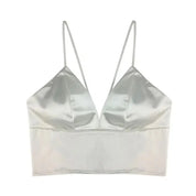 Biustonosz bralette satynowy