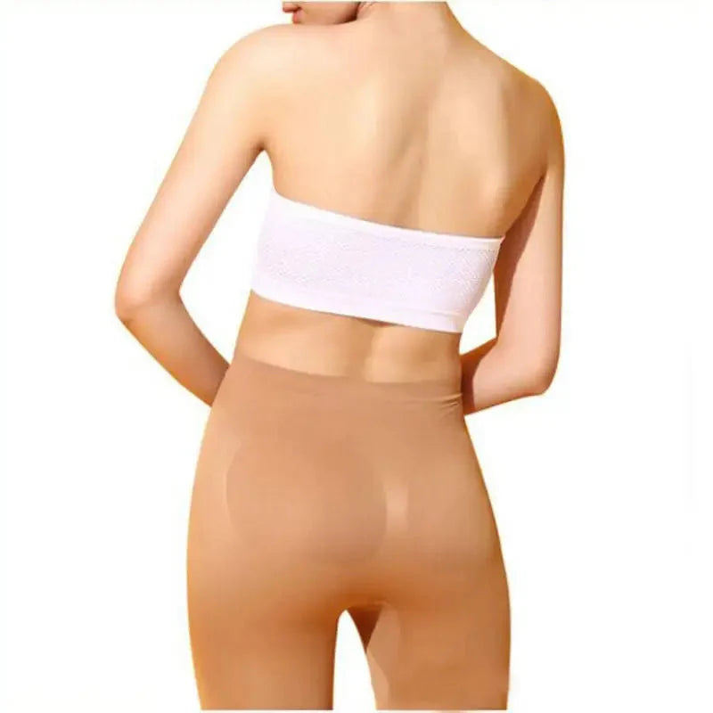 Biustonosz bandeau z siatką z tyłu