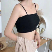 Biustonosz bandeau w prążki