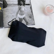 Biustonosz bandeau z regulowanym obwodem