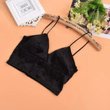 Biustonosz bralette z satyny
