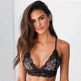 Biustonosz koronkowy bralette z miękkiego materiału
