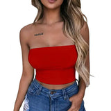 Biustonosz bandeau gładki