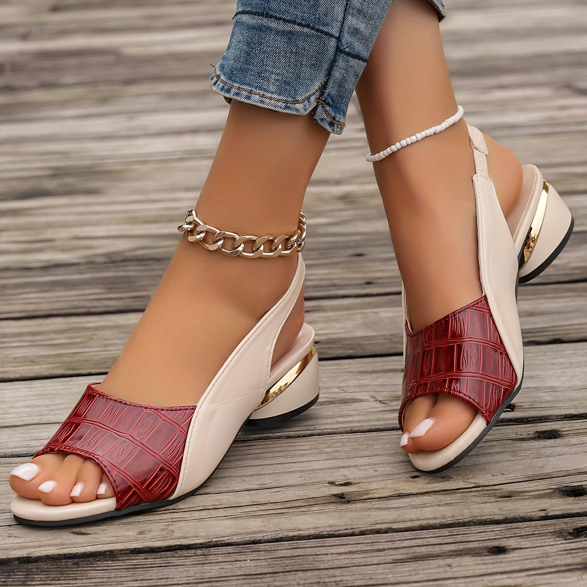 DELACROIX | Eleganckie Sandaly Komfort Isabelle
