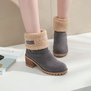 Luisa™ – Stylowe, ciepłe śniegowce ze skóry