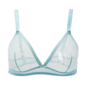 Transparentny biustonosz