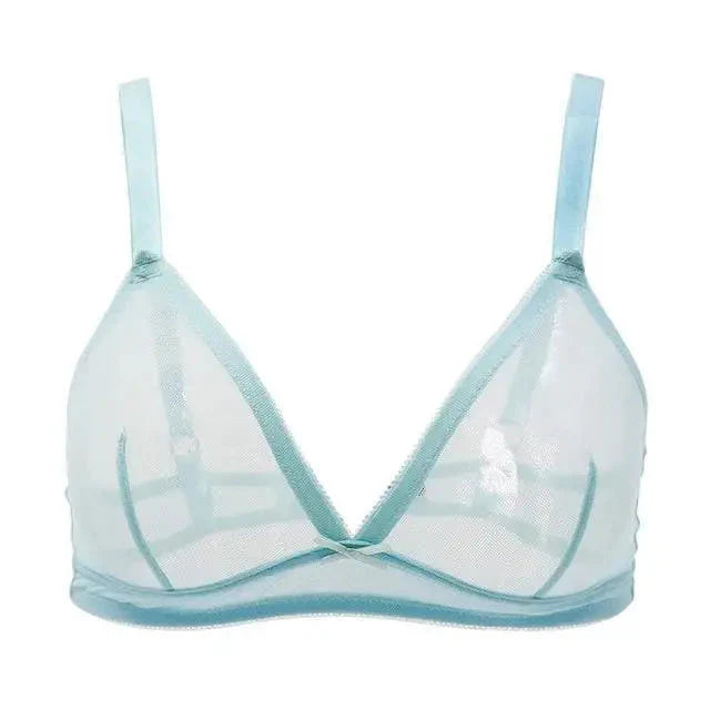 Transparentny biustonosz