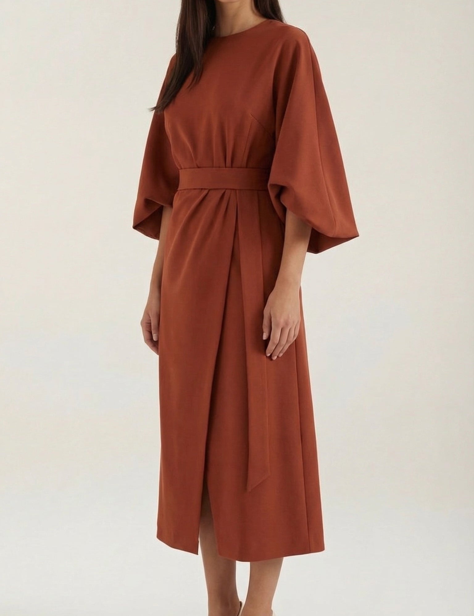 rosa-mae-de-ana-maxikleid-mit-taillenguertel-midikleider-orange-1395776.jpg