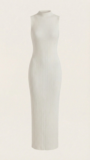 Sukienka maxi Sonia Bodycon z wysokim kołnierzem