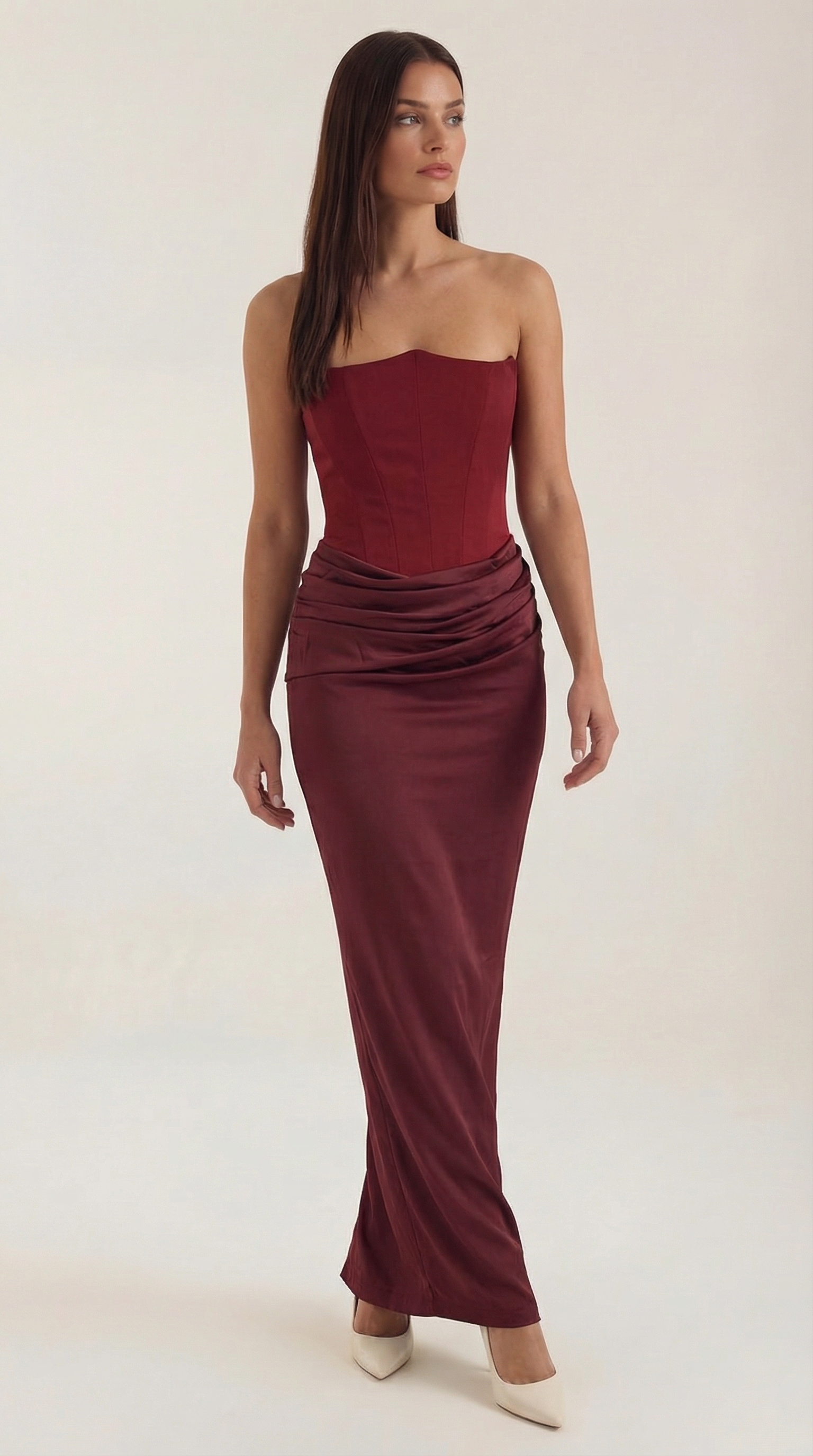 Fiorella Korsett-Maxikleid