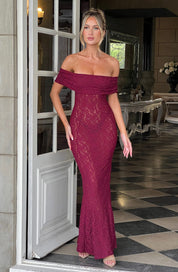 Sukienka Stephanie - Bordeaux